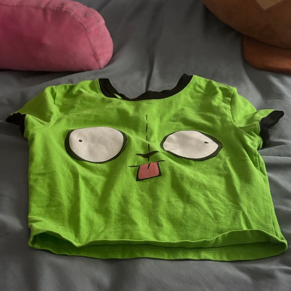 Invader Zim Nickelodeon Green Gir t-shirt